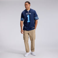 Tennessee Titans Cameron Ward Nike Navy 2026 Rivalries Collection Game Jersey