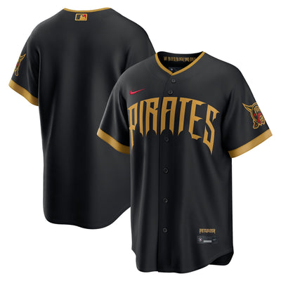 Pittsburgh Pirates Nike Black 2026 City Connect Stadium Jersey