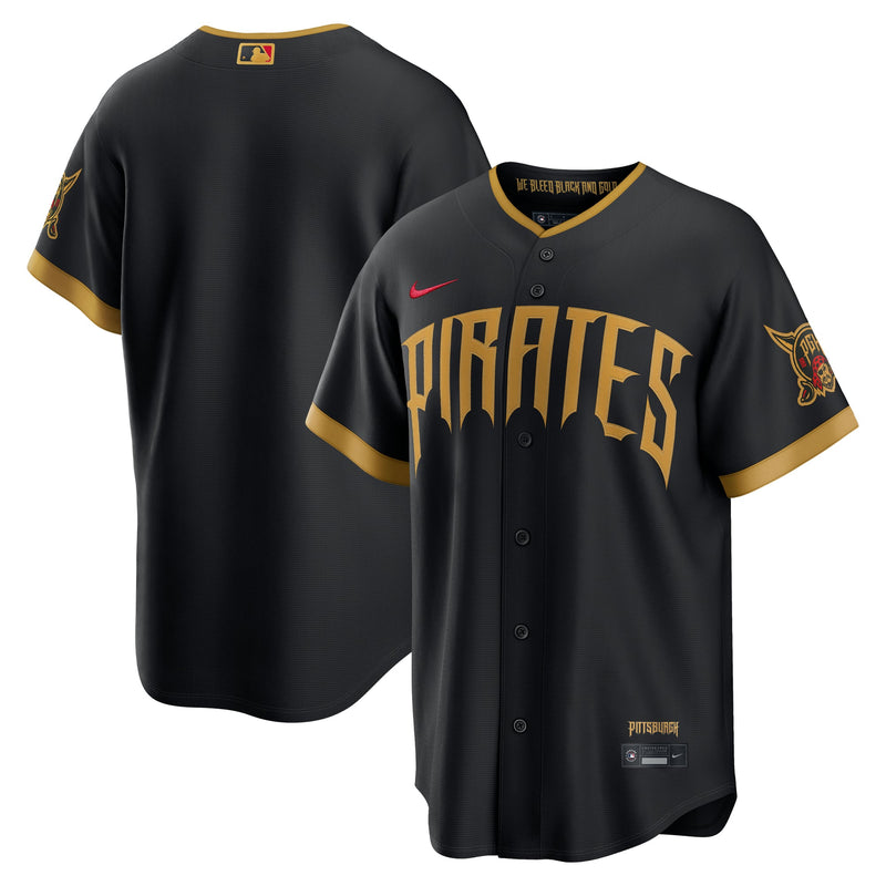 Pittsburgh Pirates Nike Black 2026 City Connect Stadium Jersey