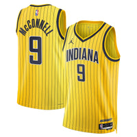 Indiana Pacers Jordan Brand Replica Statement Edition Swingman Jersey - Gold - T.J. McConnell -