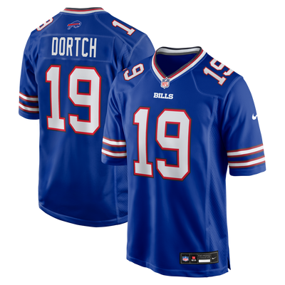 Buffalo Bills Greg Dortch Nike Royal Team Game Jersey