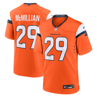 Denver Broncos Ja'Quan McMillian Nike Orange Team Game Jersey