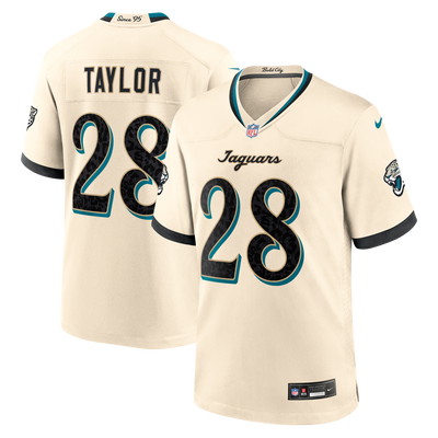 Jacksonville Jaguars Fred Taylor Nike Natural 2026 Rivalries Collection Game Jersey