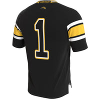 Southern Miss Golden Eagles GameDay Greats Lightweight Collegiate Football Blackout Fashion Jersey - Black