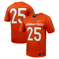 Virginia Tech Hokies Orange jersey – view 1