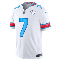 Houston Texans C.J. Stroud Nike White 2026 Rivalries Collection Printed Limited Jersey