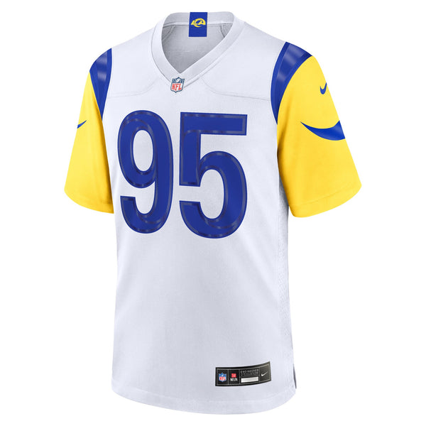 Los Angeles Rams Myles Garrett Nike White Game Jersey