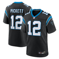 Carolina Panthers Kenny Pickett Black jersey – view 1