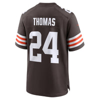 Cleveland Browns Daniel Thomas Brown jersey – view 5