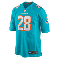 Miami Dolphins De’Von Achane Aqua jersey – view 4