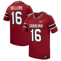 LaNorris Sellers South Carolina Gamecocks Nike Game Football Jersey - Garnet