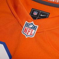 Denver Broncos Zach Allen Nike Orange Alternate Game Jersey
