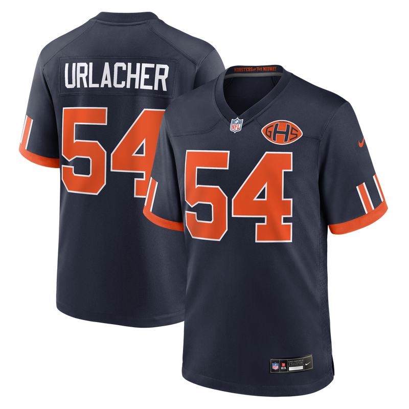 Chicago Bears Brian Urlacher Nike Navy 2026 Rivalries Collection Game Jersey