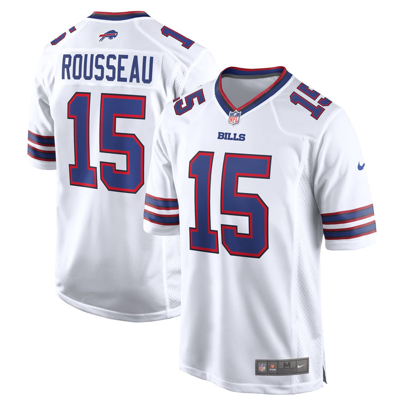 Buffalo Bills Gregory Rousseau White jersey – view 1