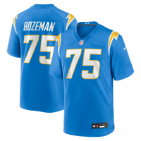 Los Angeles Chargers Bradley Bozeman Nike Powder Blue Game Jersey