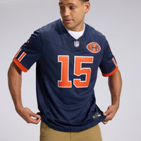Chicago Bears Rome Odunze Nike Navy 2026 Rivalries Collection Printed Limited Jersey