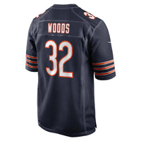 Chicago Bears Xavier Woods Navy jersey – view 5