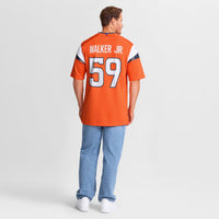 Denver Broncos Johnny Walker Jr Orange jersey – view 3