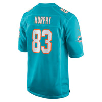 Miami Dolphins Caleb Murphy Aqua jersey – view 5