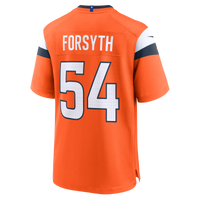Denver Broncos Alex Forsyth Nike Orange Team Game Jersey