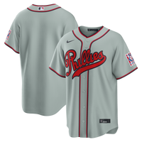 Philadelphia Phillies Nike Gray 2026 Field of Dreams Stadium Jersey