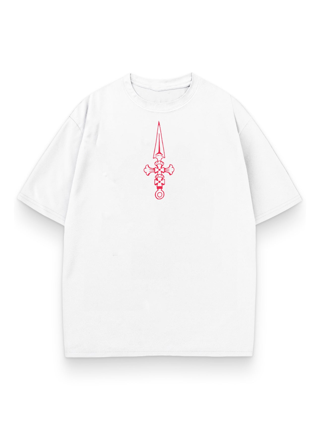 White t-shirt with Kento Nanami Jujutsu Kaisen Scarlet Chains graphic – photo 2