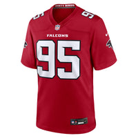 Atlanta Falcons Gervon Dexter Sr. Nike Red Team Game Jersey