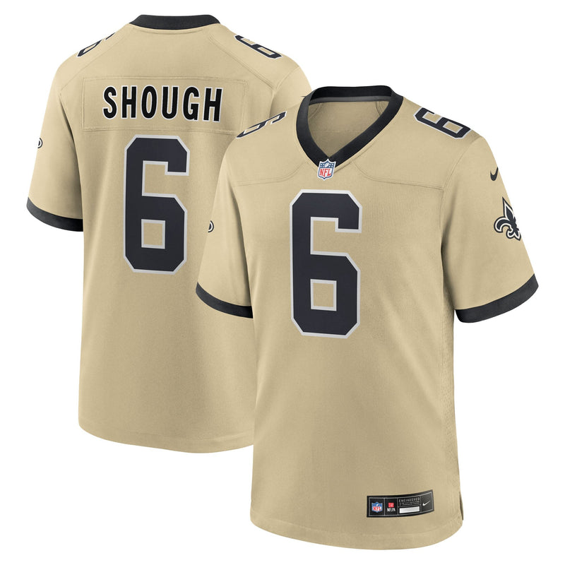 New Orleans Saints Tyler Shough Gold jersey – view 1