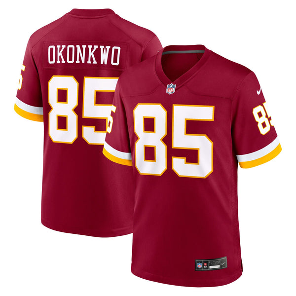 Washington Commanders Chigoziem Okonkwo Nike Burgundy Team Game Jersey