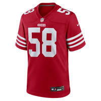 San Francisco 49ers Jarrett Patterson Nike Scarlet Team Game Jersey