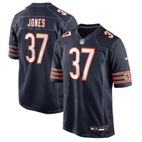 Chicago Bears Elijah Jones Navy jersey – view 1