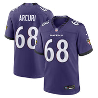 Baltimore Ravens AJ Arcuri Purple jersey – view 1