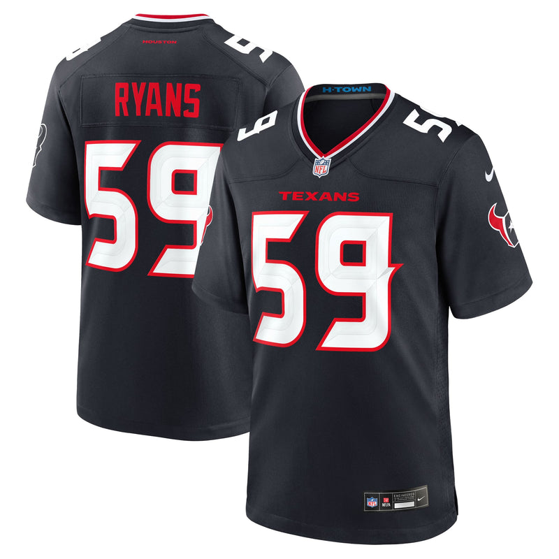 Houston Texans DeMeco Ryans Nike Navy Team Retired Game Jersey