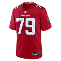 Atlanta Falcons Carlos Allen Jr. Red jersey – view 2