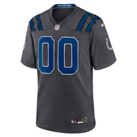 Indianapolis Colts Nike Anthracite 2026 Rivalries Collection Game Custom Jersey
