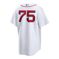 Boston Red Sox Carlos Narváez White jersey – view 4