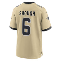 New Orleans Saints Tyler Shough Gold jersey – view 3