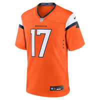 Denver Broncos Lil'Jordan Humphrey Nike Orange Team Game Jersey