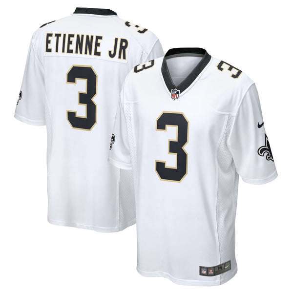 New Orleans Saints Travis Etienne Jr Nike White Game Player Jersey