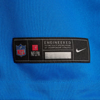 Detroit Lions Mekhi Wingo Nike Blue Team Game Jersey