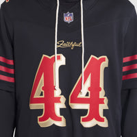 San Francisco 49ers Kyle Juszczyk Nike Black Rivalries Collection Printed Limited Jersey