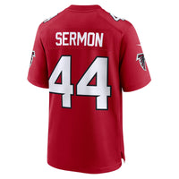 Atlanta Falcons Trey Sermon Red jersey – view 3