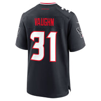 Houston Texans Deuce Vaughn Nike Navy Team Game Jersey
