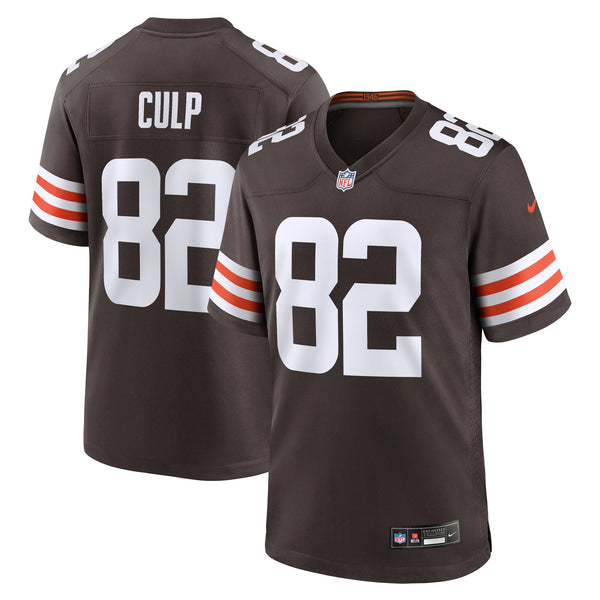 Cleveland Browns Devin Culp Nike Brown Team Game Jersey