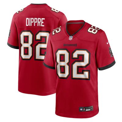 Tampa Bay Buccaneers CJ Dippre Nike Red Team Game Jersey
