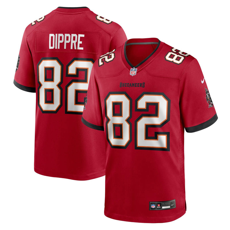 Tampa Bay Buccaneers CJ Dippre Red jersey – view 1
