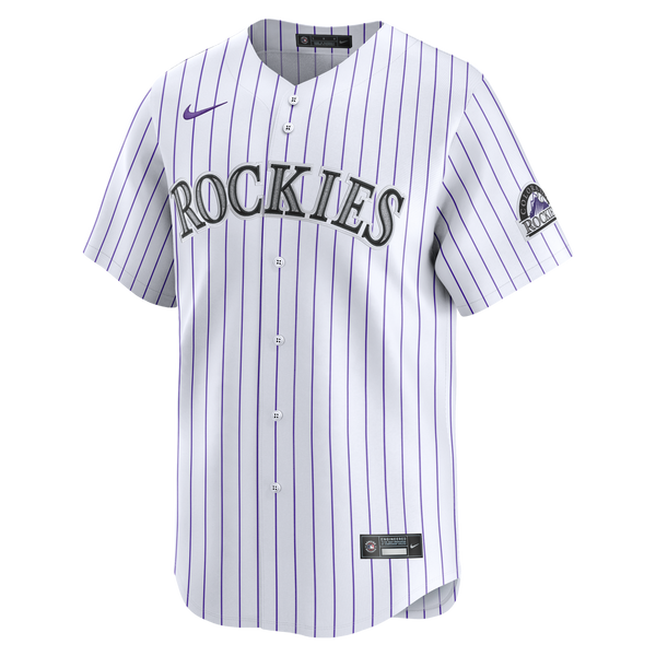 Colorado Rockies Nike White Home Limited Jersey