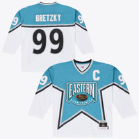 1997 NHL All-Star Game Wayne Gretzky Mitchell & Ness Teal Power Play Jersey