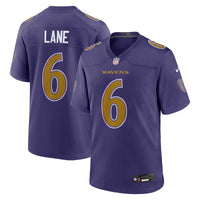 Baltimore Ravens Ja'Kobi Lane Purple jersey – view 1