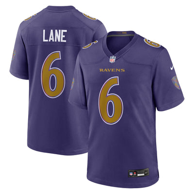Baltimore Ravens Ja'Kobi Lane Nike Purple Alternate Game Jersey